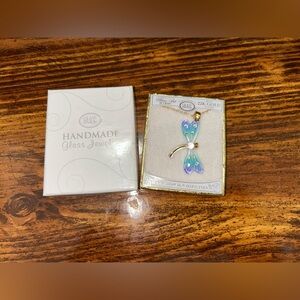 Glass Baron Dragonfly Necklace
